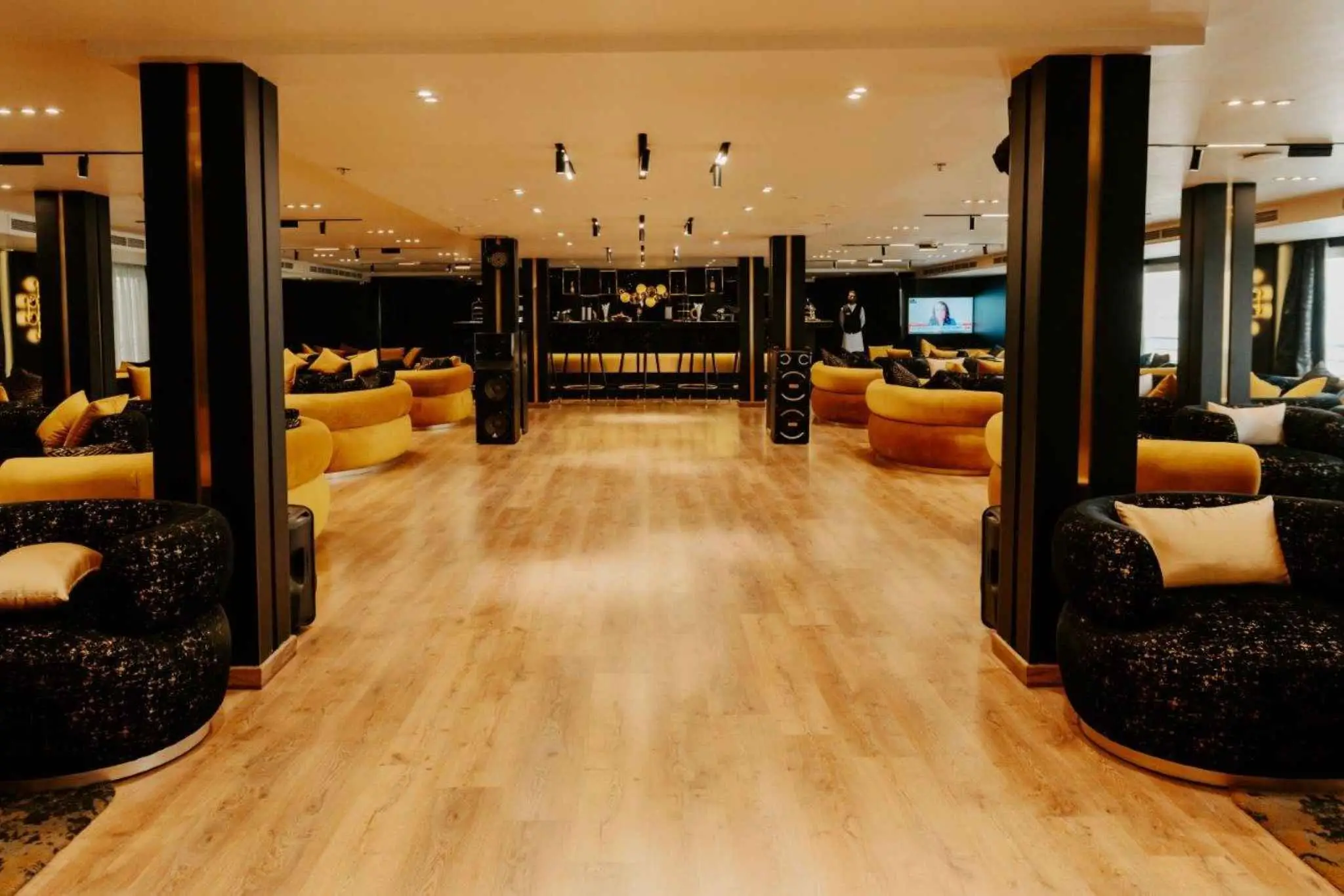 Lounge aboard the MS Medea Nile Cruise Nile cruise